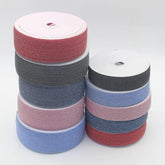 10 meters Lurex Elastic 25 or 40mm #ELA502 - ACCESSOIRES LEDUC BV